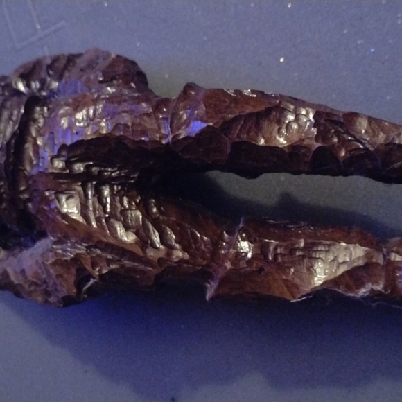 Hand carved wood Figure - Picture 4 of 4